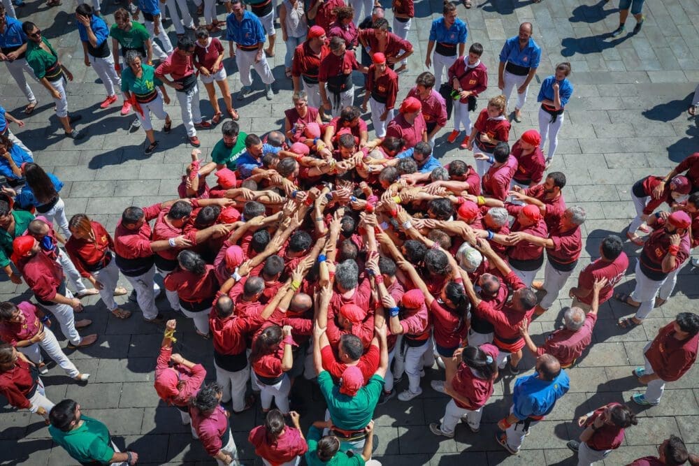 Human Towers, Castelles, Barcelona