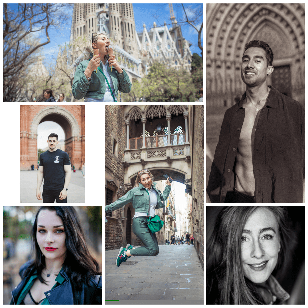 Personal photo session Barcelona by Sagrada Familia, Badalona, The Cathedral, Gothic Quarter Barcelona Personal photo session Barcelona by Sagrada Familia, Badalona, The Cathedral, Gothic Quarter Barcelona